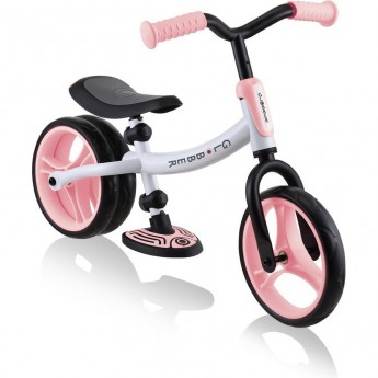 Беговел GLOBBER GO BIKE DUO Бело-розовый
