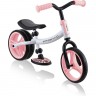 Беговел GLOBBER GO BIKE DUO Бело-розовый 614-210