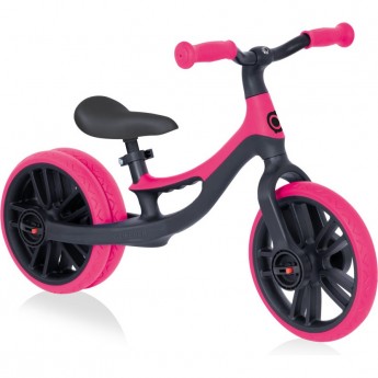 Беговел GLOBBER GO BIKE ELITE DUO, пастельно-розовый