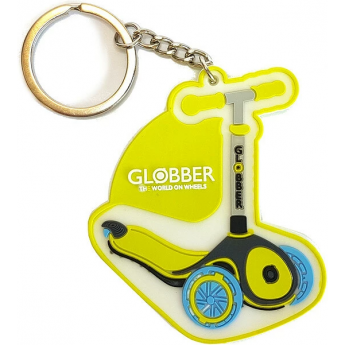 Брелок для ключей GLOBBER в форме самоката, зеленый