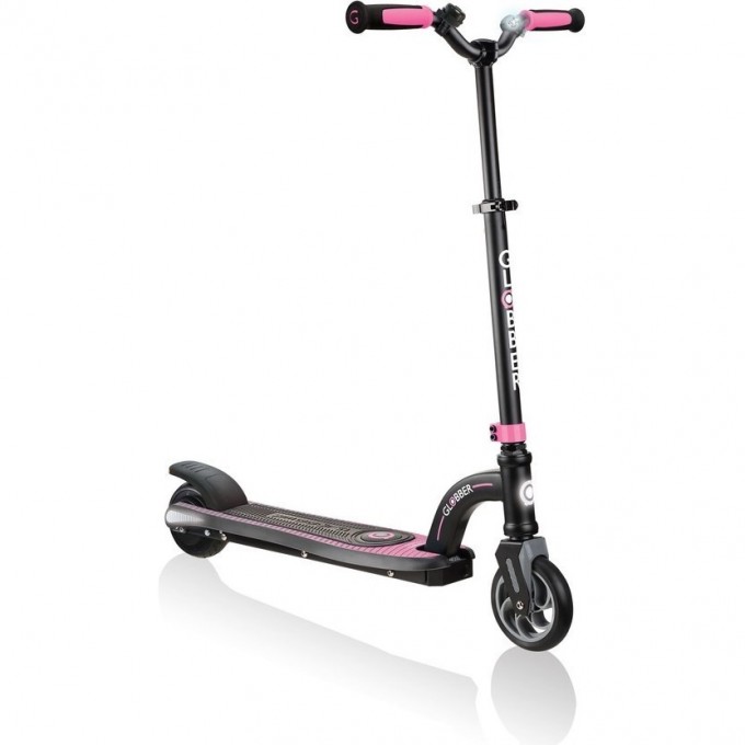 Детский электросамокат GLOBBER ONE K E-MOTION 10 Черно-розовый 650-110 Детский электросамокат GLOBBER ONE K E-MOTION 10 Черно-розовый 650-110