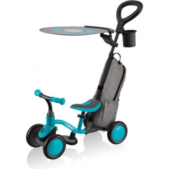 Каталка-беговел GLOBBER LEARNING BIKE 3 в 1 DELUXE, бирюзовый