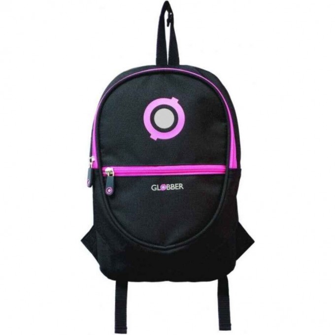 Рюкзак GLOBBER JUNIOR черно-розовый 524-132 Рюкзак GLOBBER JUNIOR черно-розовый 524-132