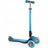 Самокат GLOBBER ELITE DELUXE LIGHTS Голубой 444-401