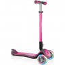 Самокат GLOBBER ELITE DELUXE LIGHTS Розовый 444-410