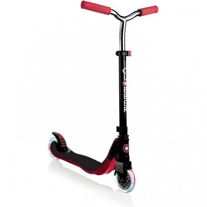 Самокат GLOBBER FLOW 125 LIGHTS Красный 472-102-2 Самокат GLOBBER FLOW 125 LIGHTS Красный 472-102-2