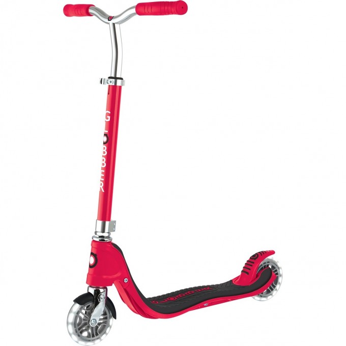 Самокат GLOBBER FLOW 125 LIGHTS Красный 772-102 Самокат GLOBBER FLOW 125 LIGHTS Красный 772-102