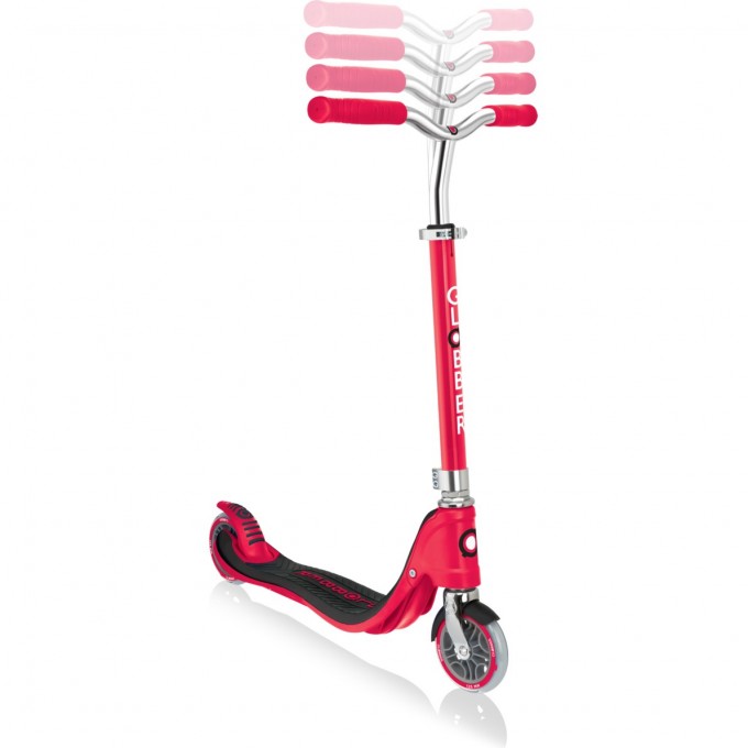 Самокат GLOBBER FLOW 125 V2 Красный 770-102 Самокат GLOBBER FLOW 125 V2 Красный 770-102