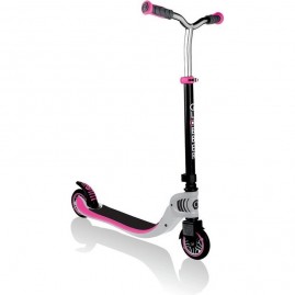 Самокат GLOBBER FOLDABLE FLOW 125, складной Бело-розовый