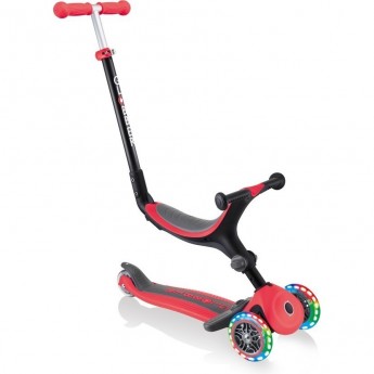 Самокат GLOBBER GO UP FOLDABLE LIGHTS Красный