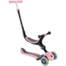 Самокат GLOBBER GO UP FOLDABLE LIGHTS Пастельно-розовый 643-210