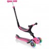 Самокат GLOBBER GO UP FOLDABLE LIGHTS Розовый 643-110