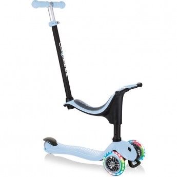 Самокат GLOBBER GO UP SPORTY LIGHTS Пастельно-голубой