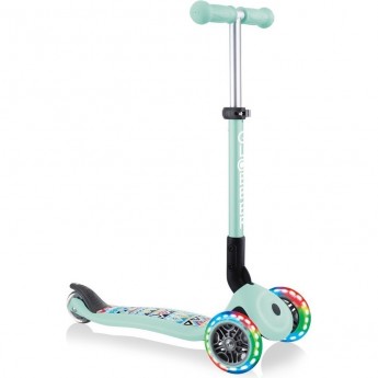 Самокат GLOBBER JUNIOR FOLDABLE FANTASY LIGHTS Мятный