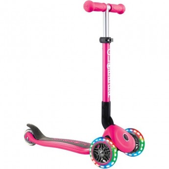 Самокат GLOBBER JUNIOR FOLDABLE LIGHTS Розовый