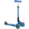 Самокат GLOBBER JUNIOR FOLDABLE LIGHTS Синий 437-107