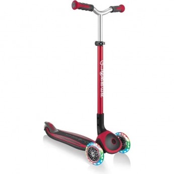 Самокат GLOBBER MASTER LIGHTS, складной Красный