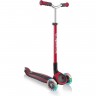 Самокат GLOBBER MASTER LIGHTS, складной Красный 662-102