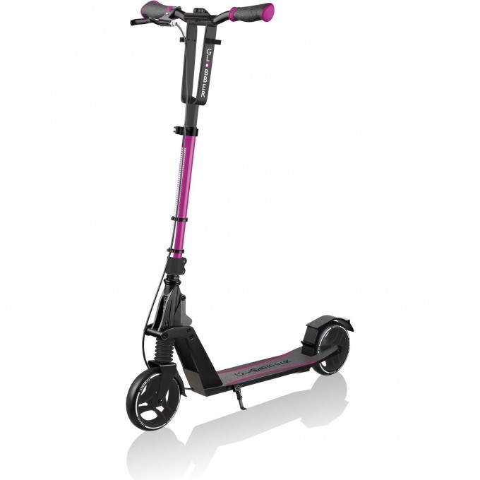 Самокат GLOBBER ONE K 165 BR Розовый 672-110 Самокат GLOBBER ONE K 165 BR Розовый 672-110