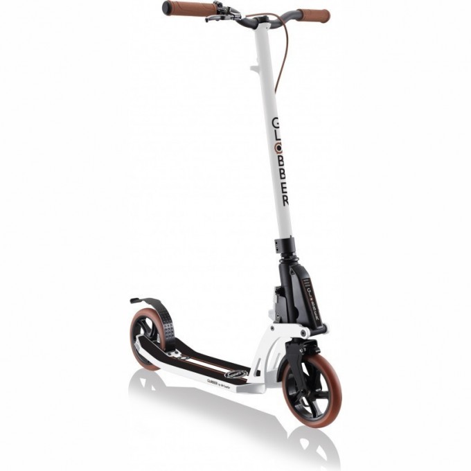 Самокат GLOBBER ONE K 180 BR VINTAGE Белый 499-399 Самокат GLOBBER ONE K 180 BR VINTAGE Белый 499-399