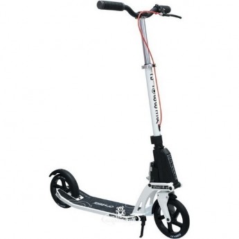 Самокат GLOBBER ONE K 180 с ручным тормозом Белый