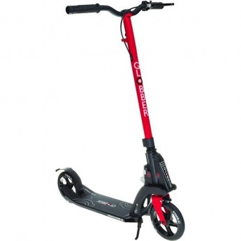 Самокат GLOBBER ONE K 180 с ручным тормозом Красный
