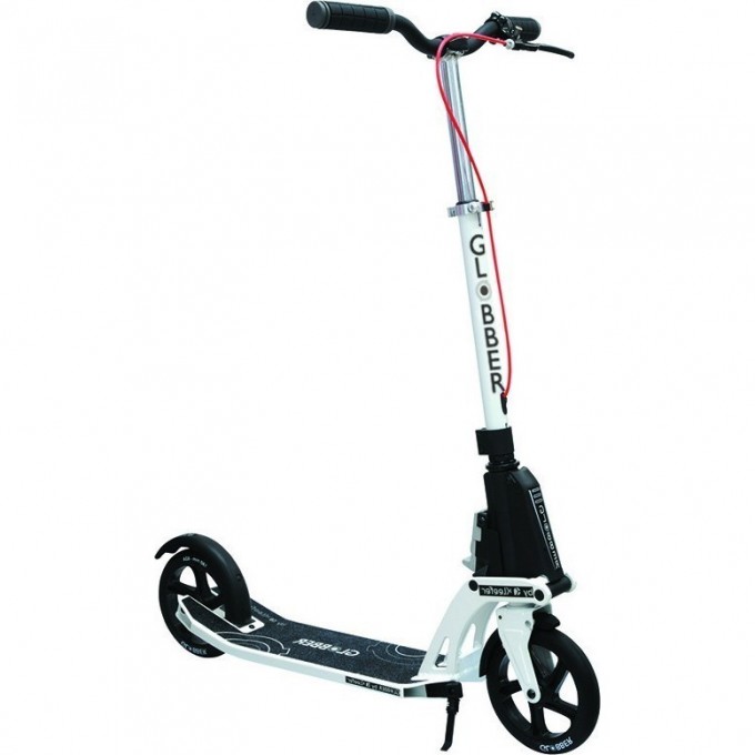 Самокат GLOBBER ONE K ACTIVE 18.0 с ручным тормозом Белый 498-192 Самокат GLOBBER ONE K ACTIVE 18.0 с ручным тормозом Белый 498-192