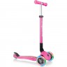 Самокат GLOBBER PRIMO FOLDABLE FANTASY LIGHTS - розовый 434-110