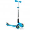 Самокат GLOBBER PRIMO FOLDABLE LIGHTS Голубой 432-101-2