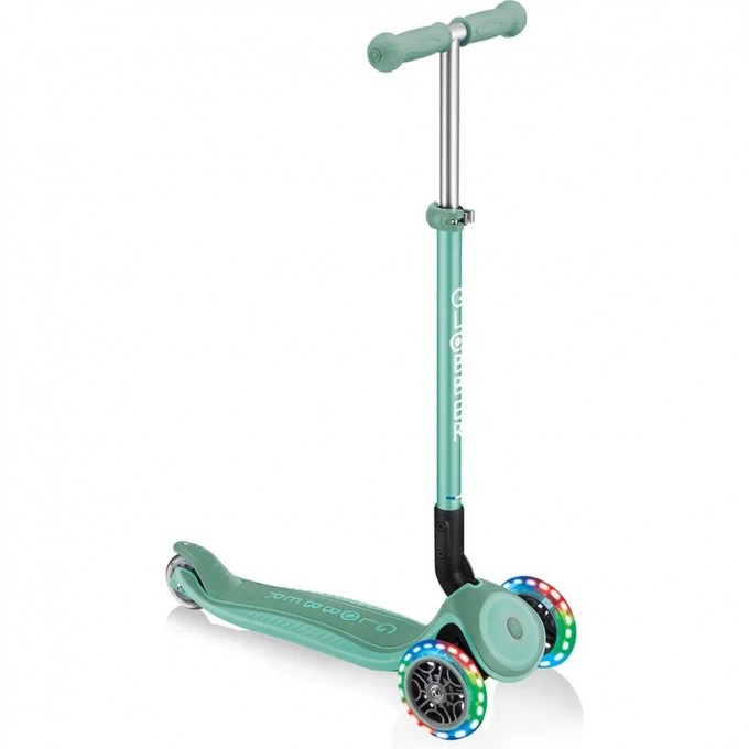 Самокат GLOBBER PRIMO FOLDABLE PLUS LIGHTS V2 Мятный 439-706-2 Самокат GLOBBER PRIMO FOLDABLE PLUS LIGHTS V2 Мятный 439-706-2