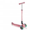 Самокат GLOBBER PRIMO FOLDABLE PLUS LIGHTS V2 Розовый 439-610-2