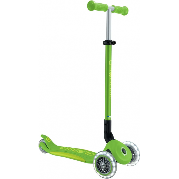 Самокат GLOBBER PRIMO FOLDABLE PLUS LIGHTS V2 Зеленый 439-606-2 Самокат GLOBBER PRIMO FOLDABLE PLUS LIGHTS V2 Зеленый 439-606-2