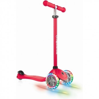 Самокат GLOBBER PRIMO LIGHTS красный