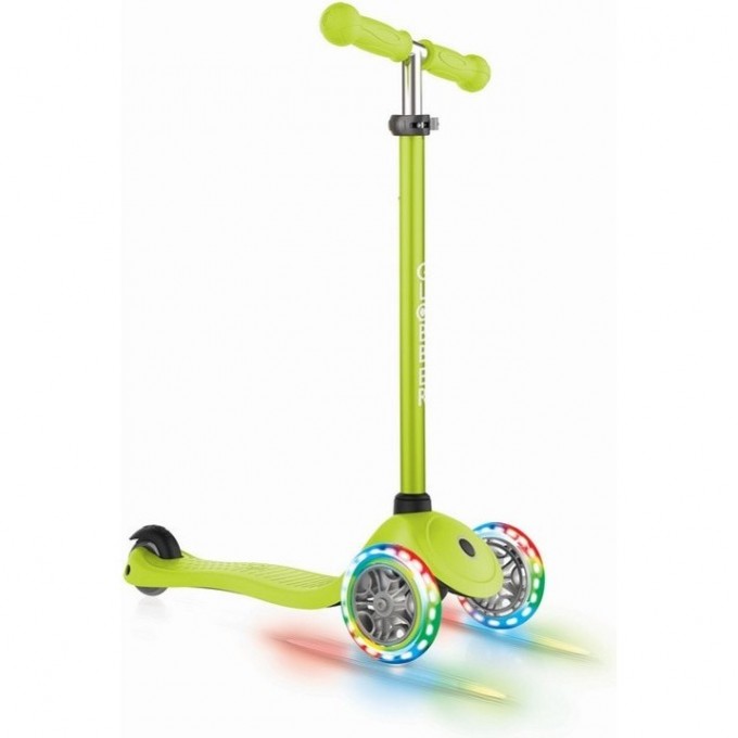 Самокат GLOBBER PRIMO LIGHTS зеленый 423-106-3 Самокат GLOBBER PRIMO LIGHTS зеленый 423-106-3