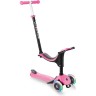 Самокат GLOBER GO UP SPORTY PLUS LIGHTS Розовый 642-110