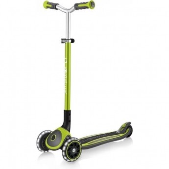 Самокат складной GLOBBER MASTER LIGHTS светло-зеленый