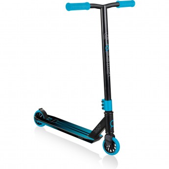 Самокат трюковой GLOBBER GS 360 черно-голубой