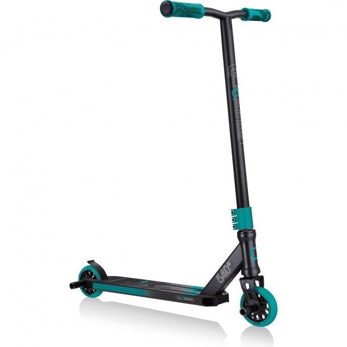 Самокат трюковой GLOBBER GS 540 2022 черно-бирюзовый 622-105-3 Самокат трюковой GLOBBER GS 540 2022 черно-бирюзовый 622-105-3