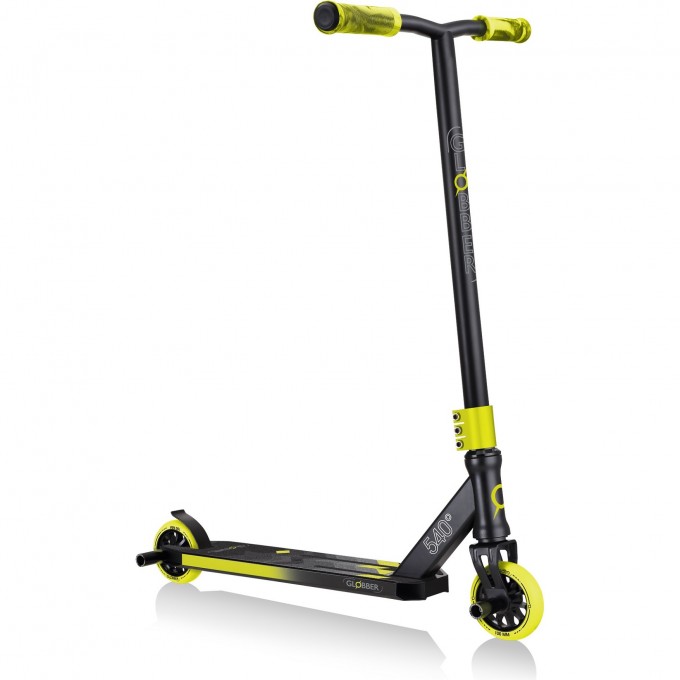 Самокат трюковой GLOBBER GS 540 2022 черно-желтый 622-107-3 Самокат трюковой GLOBBER GS 540 2022 черно-желтый 622-107-3