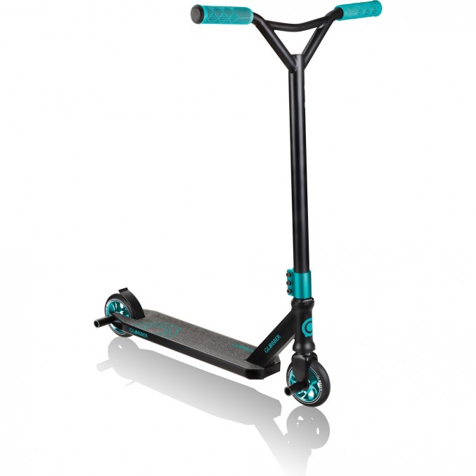 Самокат трюковой GLOBBER GS 720 Черно-зеленый 624-009 Самокат трюковой GLOBBER GS 720 Черно-зеленый 624-009