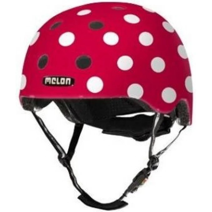 Шлем MELON XXS-S DOTTY WHITE, матовый 160201 Шлем MELON XXS-S DOTTY WHITE, матовый 160201