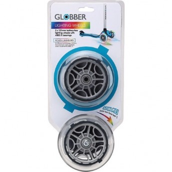 Светящиеся колеса GLOBBER 125 мм для PRIMO, EVO, ELITE, FLOW 125