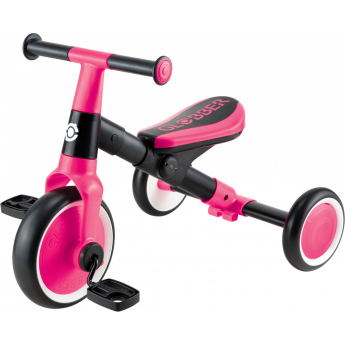 Велосипед-беговел GLOBBER LEARNING TRIKE (2 IN 1) красный