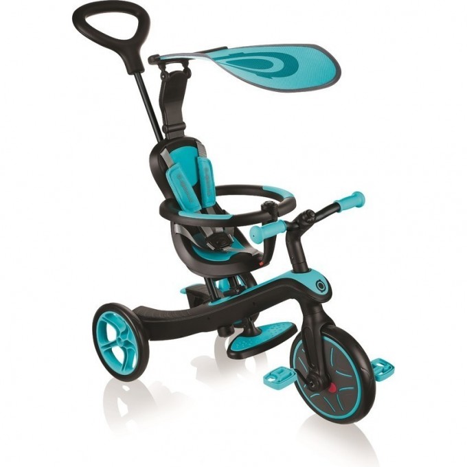 Велосипед GLOBBER TRIKE EXPLORER 4 в 1 Голубой 632-105-3 Велосипед GLOBBER TRIKE EXPLORER 4 в 1 Голубой 632-105-3
