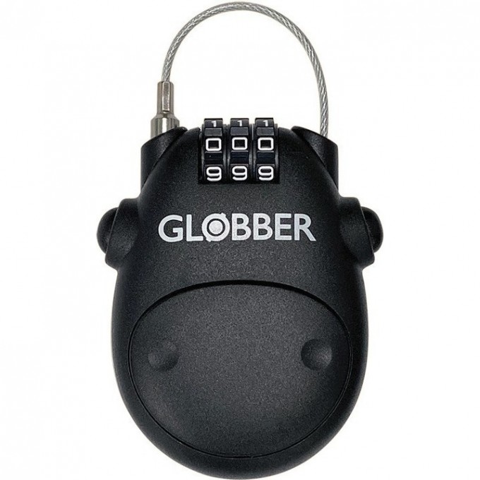 Замок-трос GLOBBER LOCK Черный 532-120 Замок-трос GLOBBER LOCK Черный 532-120