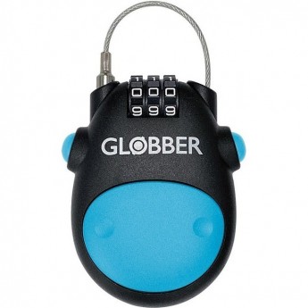 Замок-трос GLOBBER LOCK Голубой