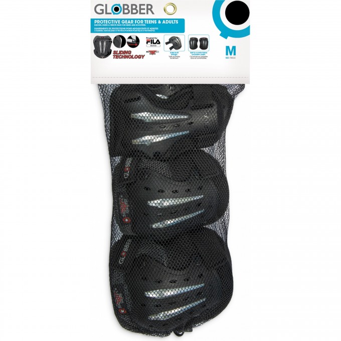Защита GLOBBER PROTECTIVE FILA JUNIOR XS (-25KG+) черный 543-120 Защита GLOBBER PROTECTIVE FILA JUNIOR XS (-25KG+) черный 543-120