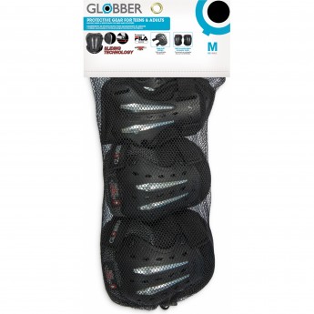 Защита GLOBBER PROTECTIVE TEENS & ADULT M (>50KG) черный
